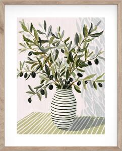 Tiskana slika s okvirom 40x50 cm Olive Bunch II – Styler