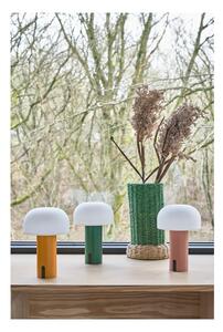 Bijela/zelena LED stolna lampa (visina 22,5 cm) Styles – Villa Collection