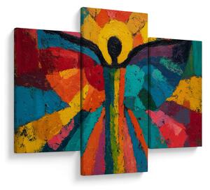 Slika - Oslikani anđeo (90x60 cm)