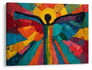Slika - Oslikani anđeo (70x50 cm)