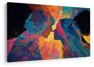 Slika - Kozmička ljubav (90x60 cm)