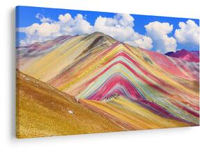 Slika - Rainbow Mountain, Peru (90x60 cm)