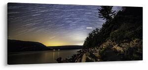 Slika - nebo u vrijeme zalaska sunca (120x50 cm)