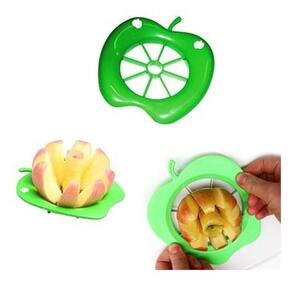 Rezač jabuke - Zelena - oblik jabuke