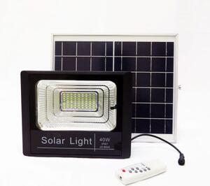 Automatski LED reflektor sa solarnim panelom - 40wAvtomatski LED reflektor s solarno ploščo - 40w