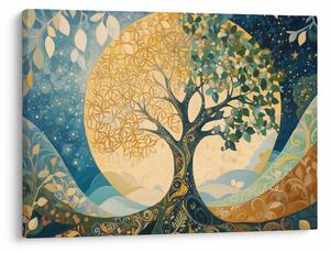 Slika – Drvo života u mjesecu (70x50 cm)