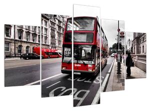 Slika londonskog autobusa (150x105 cm)