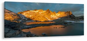 Slika visokogorskog krajolika (120x50 cm)
