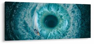 Slika mora s brodom (120x50 cm)