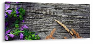 Slika - livadsko cvijeće (120x50 cm)