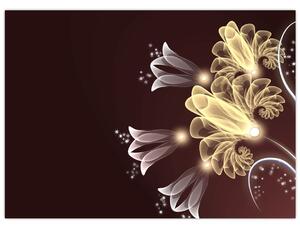 Slika - Svetle rože (70x50 cm)