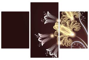 Slika - Svetle rože (90x60 cm)