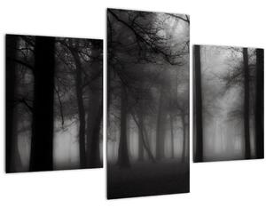Slika - Gozd v megli (90x60 cm)