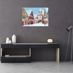 Slika - Zimska ulica (70x50 cm)