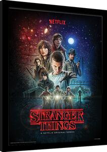 Uokvireni poster Stranger Things - One Sheet