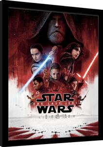 Uokvireni poster Star Wars The Last Jedi - One Sheet