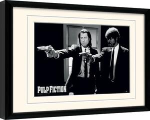 Uokvireni poster Pulp Fiction - Guns