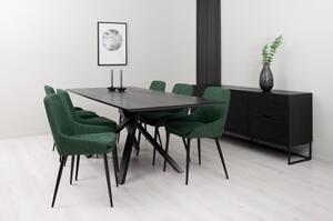 Blagovaonski stol s pločom stola u dekoru jasena 95x200 cm Cox – Tenzo