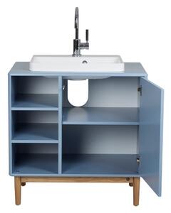 Svijetlo plavi zidni ormarić s umivaonikom bez slavine 80x62 cm Color Bath – Tom Tailor