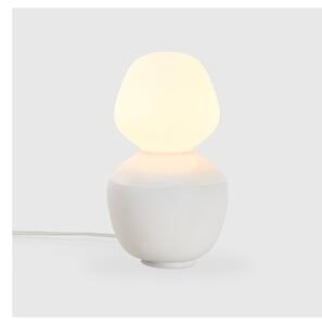 Bijela stolna lampa s mogućnosti zatamnjivanja (visina 26 cm) Reflection – tala