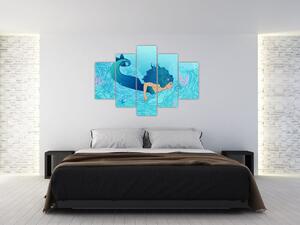 Slika - Mermaid (150x105 cm)