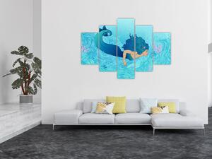 Slika - Mermaid (150x105 cm)
