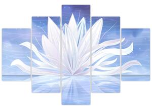 Slika - Lotusov cvet (150x105 cm)