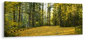 Slika - šuma u jesen (120x50 cm)