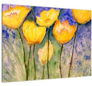 Slika - Rumeni tulipani (70x50 cm)