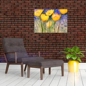 Slika - Rumeni tulipani (70x50 cm)