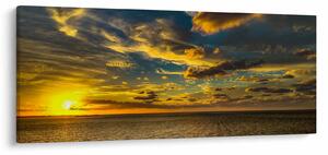 Zalazak sunca na moru (120x50 cm)