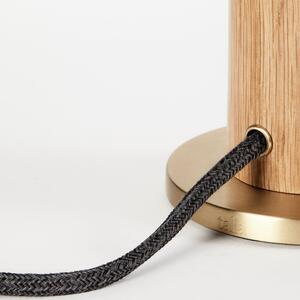 Stolna lampa s mogućnosti zatamnjivanja u prirodnoj boji (visina 26 cm) Knuckle – tala