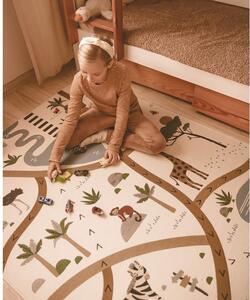 Krem dječji tepih 123x180 cm Little Savannah – Nattiot