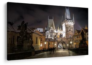 Slika osvijetljene Prašne brane (90x60 cm)