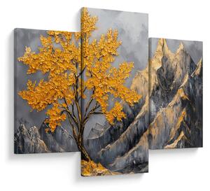 Slika – Zlatno drvo u planinama (90x60 cm)