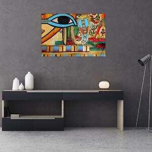 Slikanje z egipčanskimi motivi (90x60 cm)