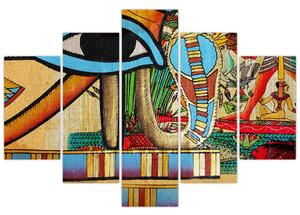 Slikanje z egipčanskimi motivi (150x105 cm)