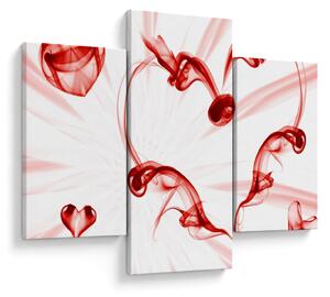Slika srce od dima (90x60 cm)