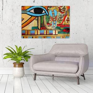 Slikanje z egipčanskimi motivi (90x60 cm)