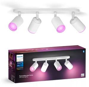 Philips - LED RGBW Prigušiva reflektorska svjetiljka Hue FUGATO 4xGU10/4,2W/230V bijela