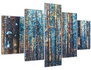 Slika - Zimski gozd (150x105 cm)