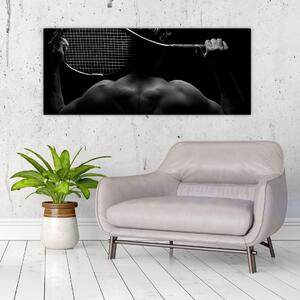 Slika - Teniški igralec (120x50 cm)
