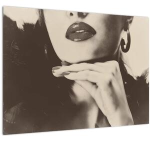 Slika - Vintage fotografija ženske (70x50 cm)