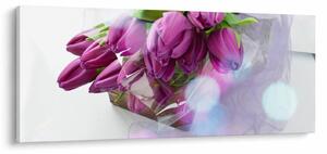 Slika - buket tulipana (120x50 cm)