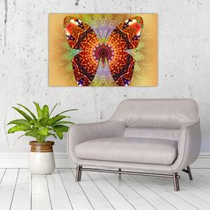 Slika - Etno metulj (90x60 cm)