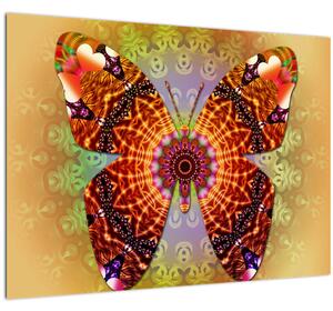 Slika - Etno metulj (70x50 cm)