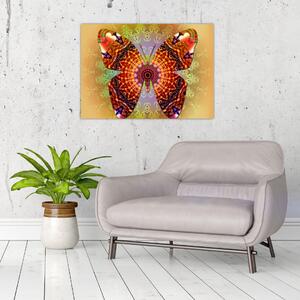 Slika - Etno metulj (70x50 cm)