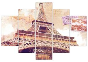 Slika - Pogled iz Pariza (150x105 cm)