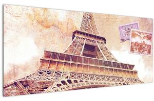 Slika - Pogled iz Pariza (120x50 cm)
