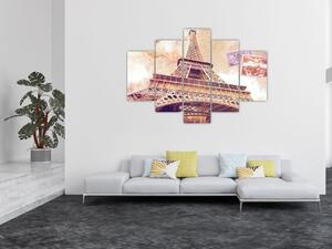 Slika - Pogled iz Pariza (150x105 cm)
